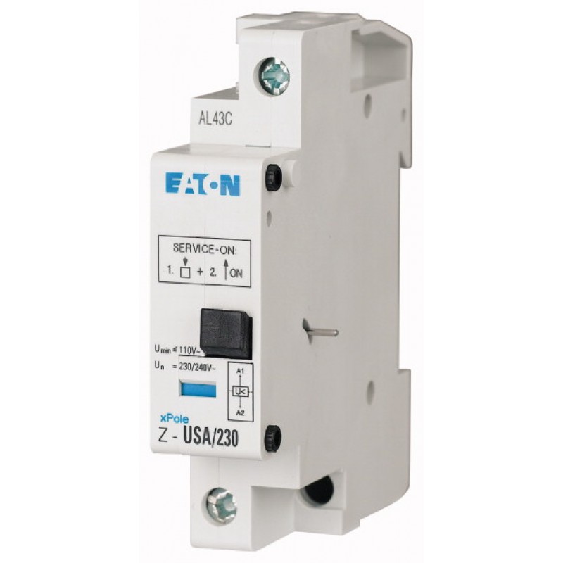Eaton Minyatür Devre Kesici Aksesuarı: Düşük Gerilim Açtırma Bobini 230V (HL,PL6,PL7 için) Eaton Minyatür Devre Kesici Aksesuarı: Düşük Gerilim Açtırma Bobini 230V (HL,PL6,PL7 için)